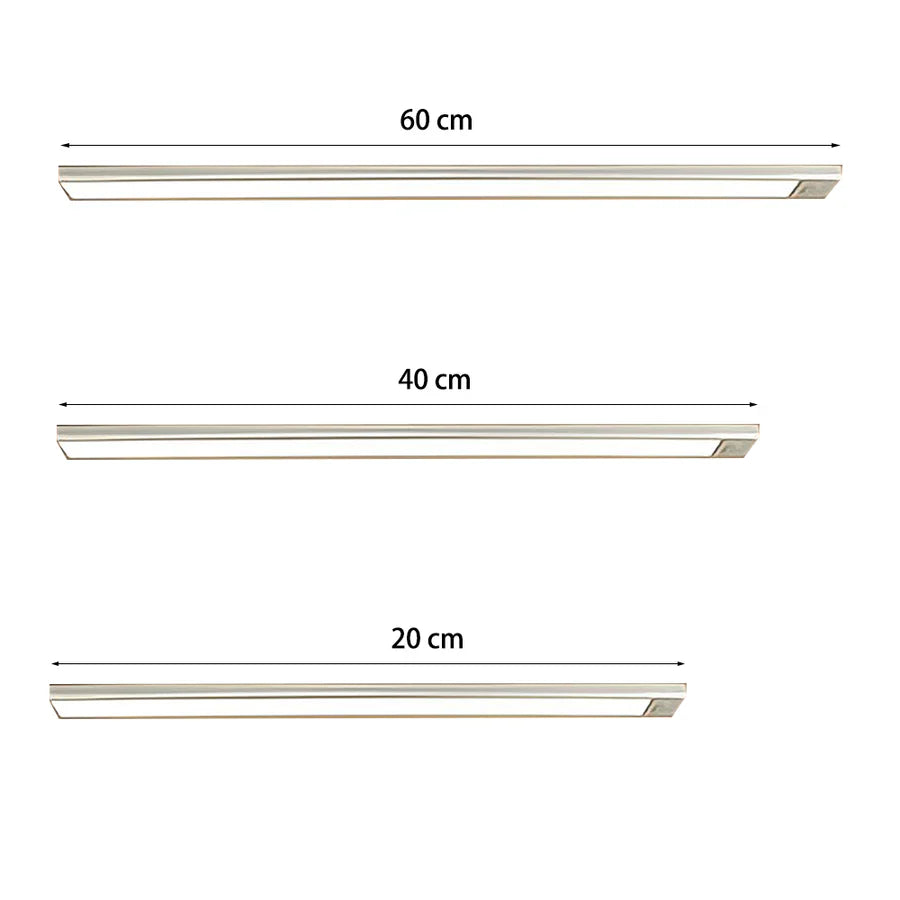 Under Cabinet Motion Sensor Light with Rechargeable Battery and Magnetic Mount, Slim 9mm