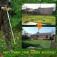Standing Weed Puller with Triple Steel Claws and Foot Pedal, 50cm Handle