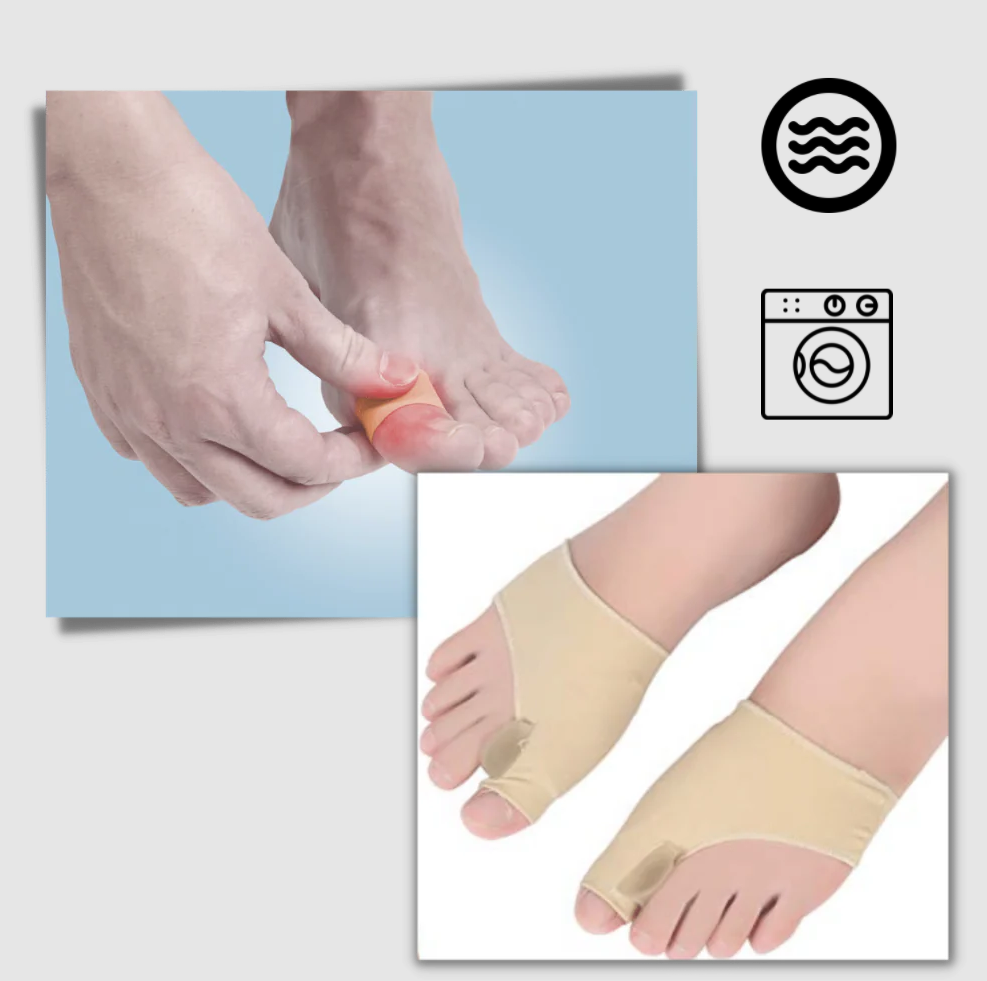 Gel Bunion Corrector with Toe Separator and Side Cushion Pad