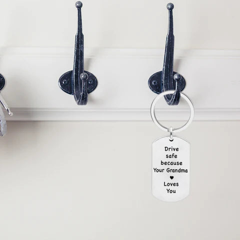 Reminder To Do Things Stainless Steel Keychain Gift