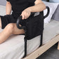 Bed Rail with Storage Pouch and 136kg Capacity, Aluminum Alloy Frame