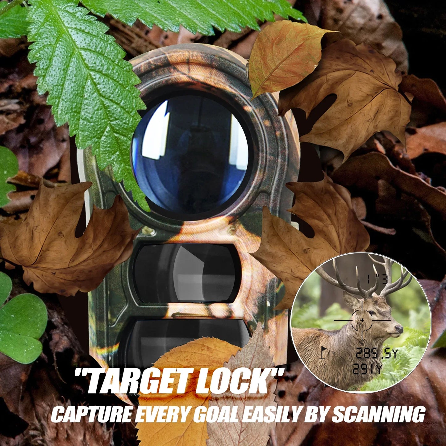Hunting Range Finder 3280 Feet with 6.5X Magnification and Laser Accuracy