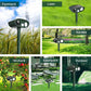 Deer Repellent with Solar Motion Sensor and Ultrasonic Pulses, 4-Pack