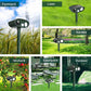 Ultrasonic Deer Repeller, Solar Powered Motion-Activated Animal Deterrent