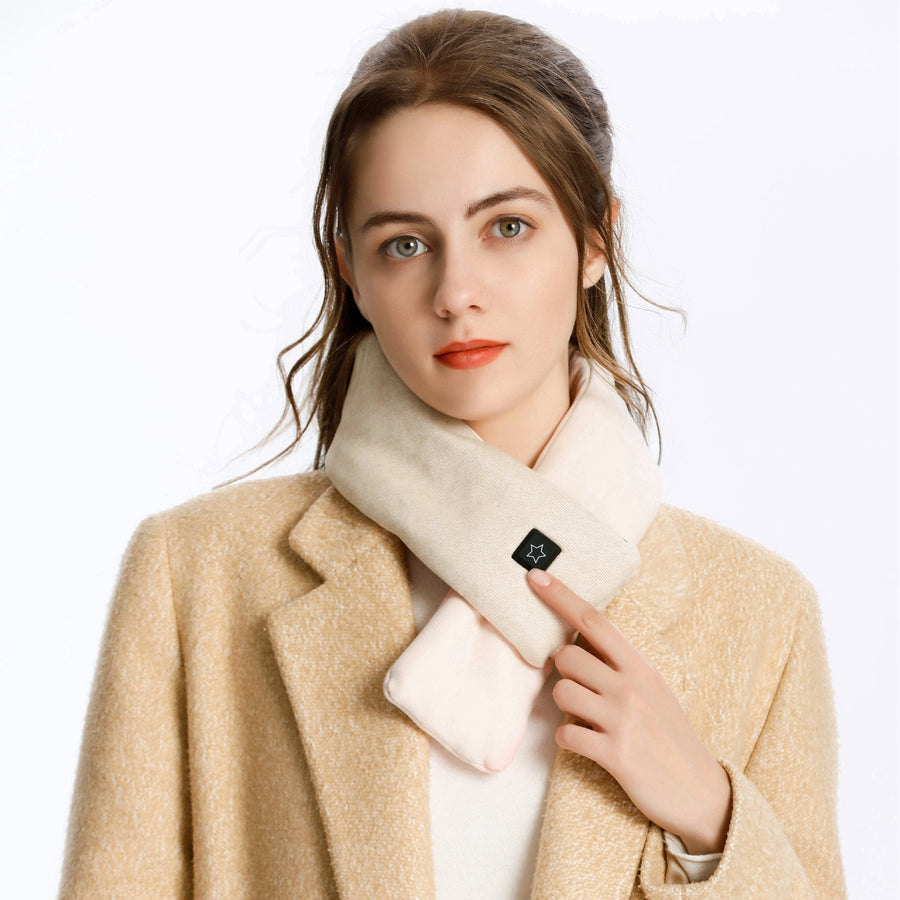 Electric Heating Scarf, USB Neck Warmer with Graphene Heating