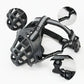 Dog Muzzle with Adjustable Head and Jaw Straps for Reactive Behavior