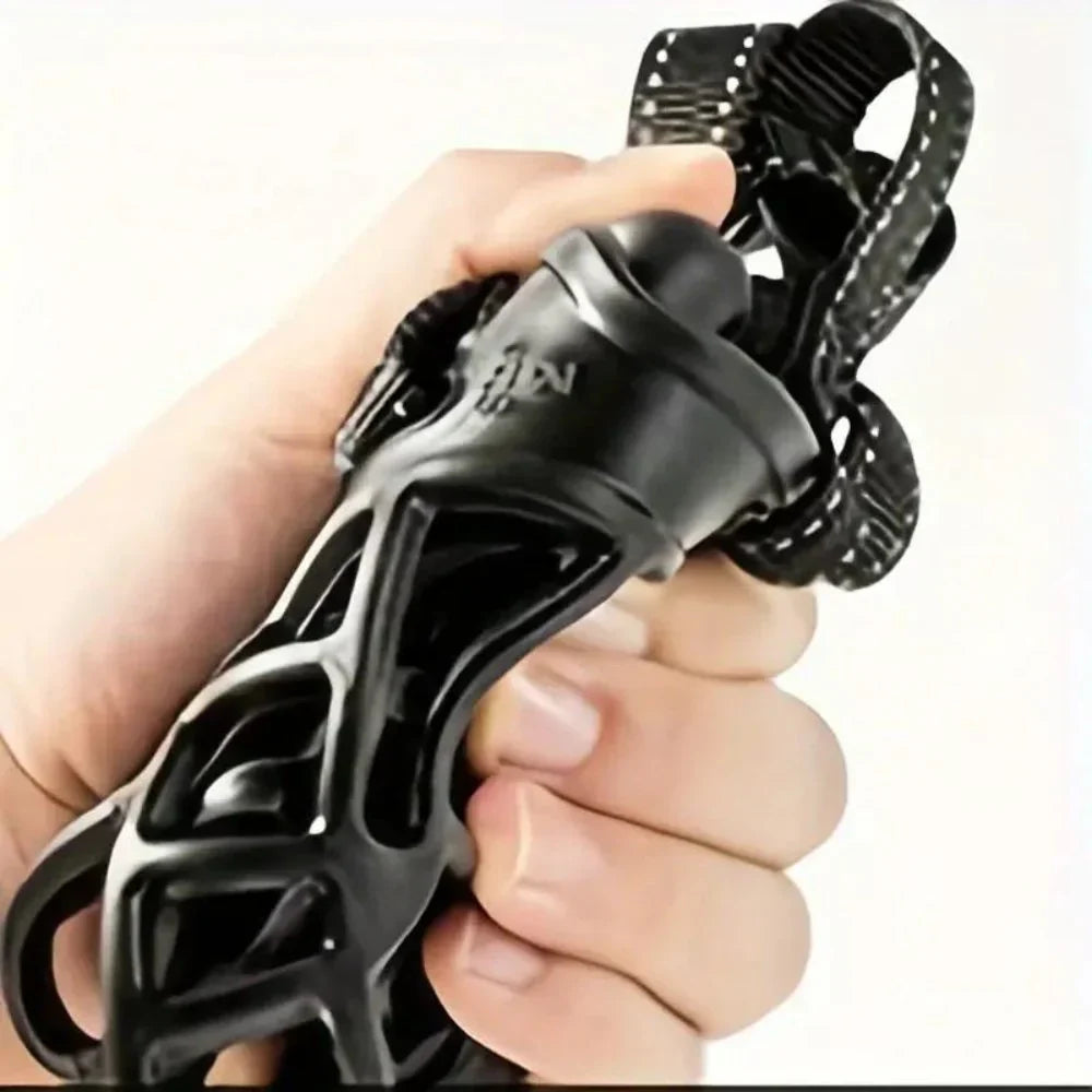 Dog Muzzle with Adjustable Head and Jaw Straps for Reactive Behavior