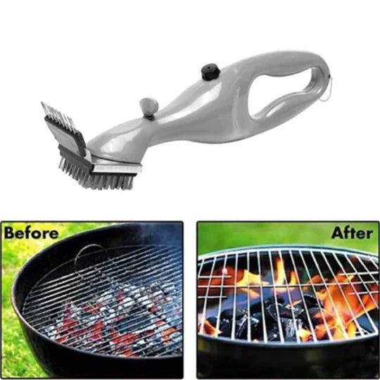 BBQ Steam Cleaning Brush for Effortless Grill Cleaning