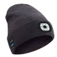 Bluetooth Beanie with Built-In LED Light and Wireless Speakers, Detachable Module