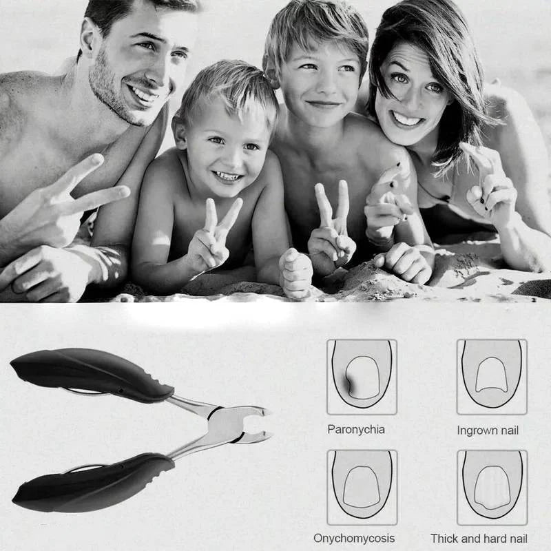 Toenail Clipper for Seniors, Sharp Ergonomic Thick Nail Trimmer