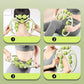 Leg Compression Massager with Twelve Massage Points and Adjustable Straps for Calves to Thighs