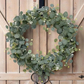 Faux Eucalyptus Garland with Silk Leaves and Flexible Stems, 70.8 Inches