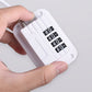 Password Protected Refrigerator Door Lock with Adjustable Strap and Adhesive Installation