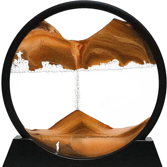Sjbackyard Moving Sandscape Relaxing Desktop Sand Art