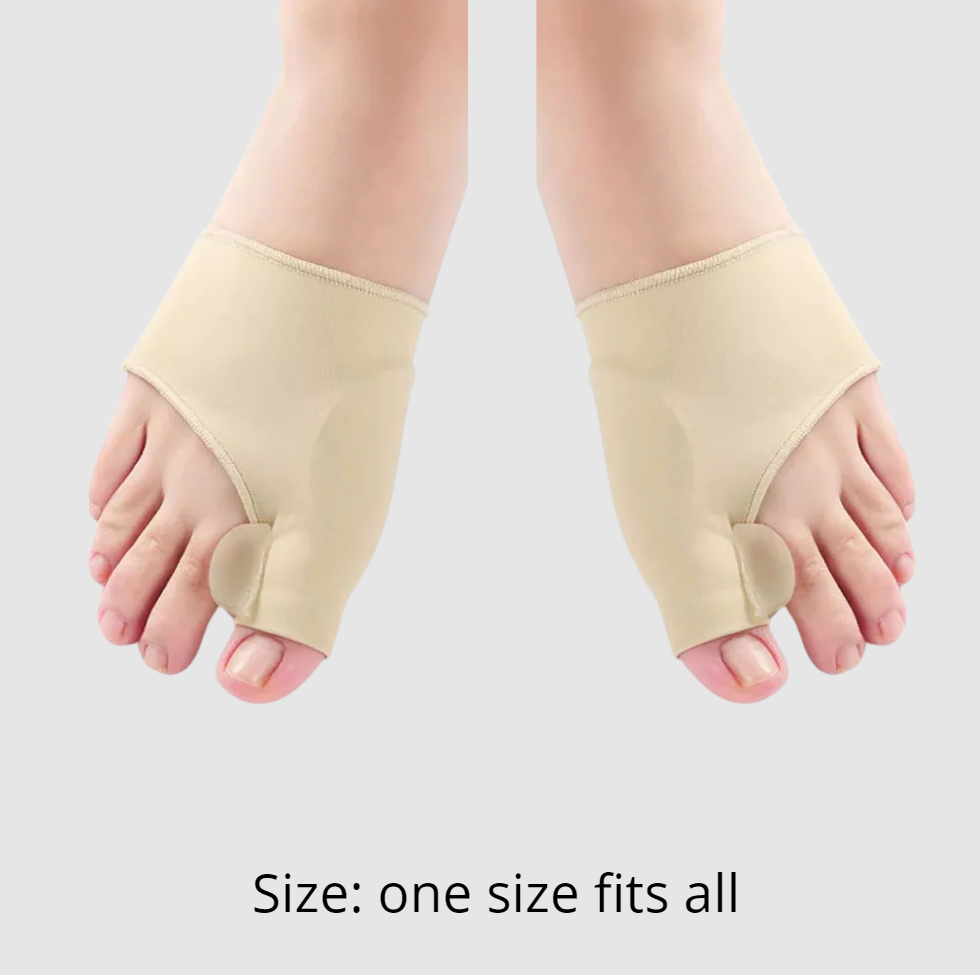 Gel Bunion Corrector with Toe Separator and Side Cushion Pad