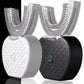 Sjbackyard Ultrasonic Electric Toothbrush, U-Shaped Blue Light Cleaner
