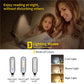 Clip-On Reading Light with Book Clamp and Adjustable Color Temperature, USB Rechargeable
