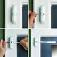 Automatic Door Closer with Cushioned Mechanism for Interior Doors