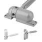 Automatic Door Closer with Cushioned Mechanism for Interior Doors