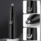 Nose and Ear Hair Trimmer with Dual Edge Spinning Blades and 90 Minute Runtime