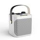 Portable Karaoke Speaker with Dual Microphone Inputs and 360° Sound, 8 Hour Battery