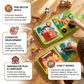 Farm Animals Story Book for Toddlers with Bright Illustrations and Repetitive Learning