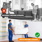 Furniture Lifting Straps with Adjustable Length and Sponge Padding, 400lb Capacity