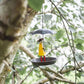 Artistic Raincoat Girl Bird Feeder - Image 3