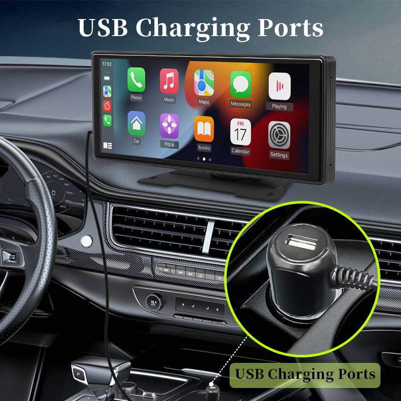 10.26 inch Car Stereo with Wireless Phone Pairing and Backup Camera