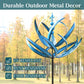 Metal Wind Spinner with Smooth Rotation Bearings for Outdoor Gardens