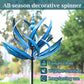 Metal Wind Spinner with Smooth Rotation Bearings for Outdoor Gardens