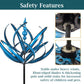 Metal Wind Spinner with Smooth Rotation Bearings for Outdoor Gardens
