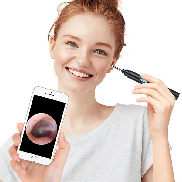 Ear Camera Scope with 20X Magnification and Wireless App Connection