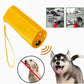 Ultrasonic Dog Training Device with LED Flashlight and Handheld Design