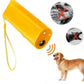 Ultrasonic Dog Training Device with LED Flashlight and Handheld Design