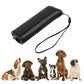 Ultrasonic Dog Training Device with LED Flashlight and Handheld Design