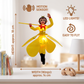 Floating Monkey Toy with Motion Sensor and LED Lights for Indoor Play
