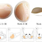 Adhesive Bikini Pads with Molded Shape and Silicone Coating, Reusable