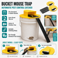 Automatic Bucket Trap Lid with Flip Platform and Ladder System, 4-Pack