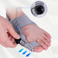 Adjustable Bunion Corrector with 3D Knob Control and Heel Strap, Universal Fit