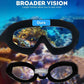 sjbackyard Swimming Goggles Wide-Angle Anti-Fog