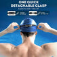 sjbackyard Swimming Goggles Wide-Angle Anti-Fog
