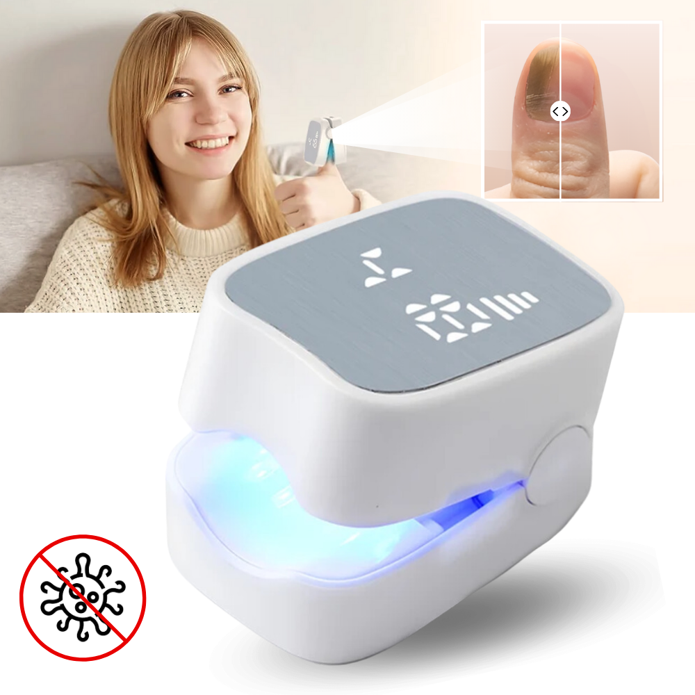 Dual Laser Nail Treatment Device with Cold Laser and Blue Light Technology