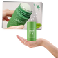Green Tea Face Mask Stick with Roll-On Applicator and Blackhead Removal