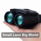 40x Binoculars with Multi-Coated Lenses and Diopter Adjustment, Compact 20mm Objective
