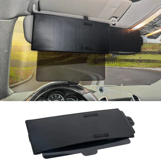 Polarized Sun Visor for Car – Reduces Glare and Improves Road Visibility