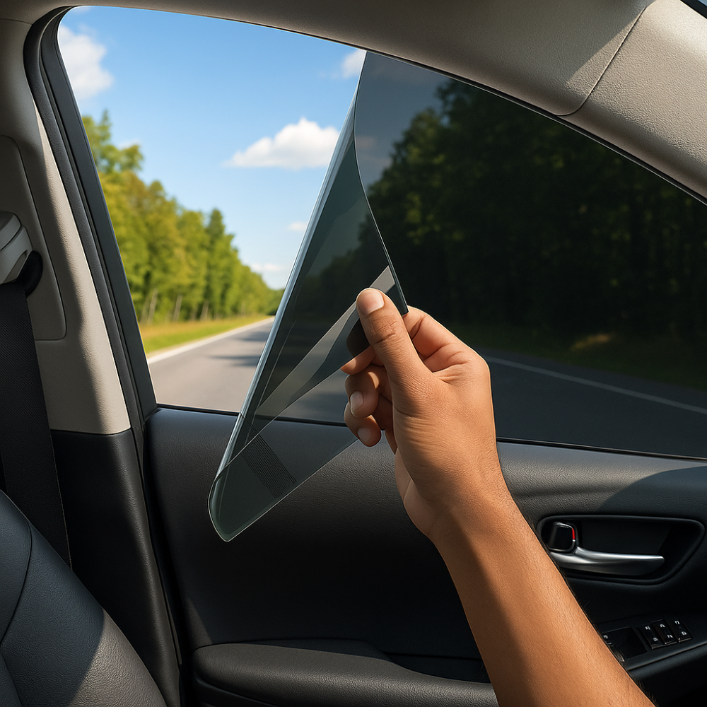 Window Tint Film for Automotive Glass with 99% UV Blocking and Heat Reduction, 20ft