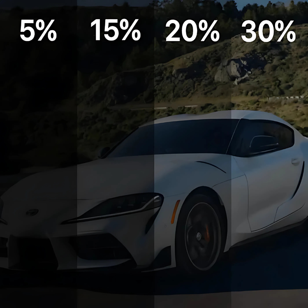 Window Tint Film for Automotive Glass with 99% UV Blocking and Heat Reduction, 20ft