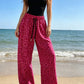 Casual Knit Leopard Print Pants - Jenny