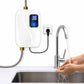 Water Heater Electric 110V, 3000W Instant Electric Water Heater, Under Sink on Demand Hot Water Heater with Digital Display